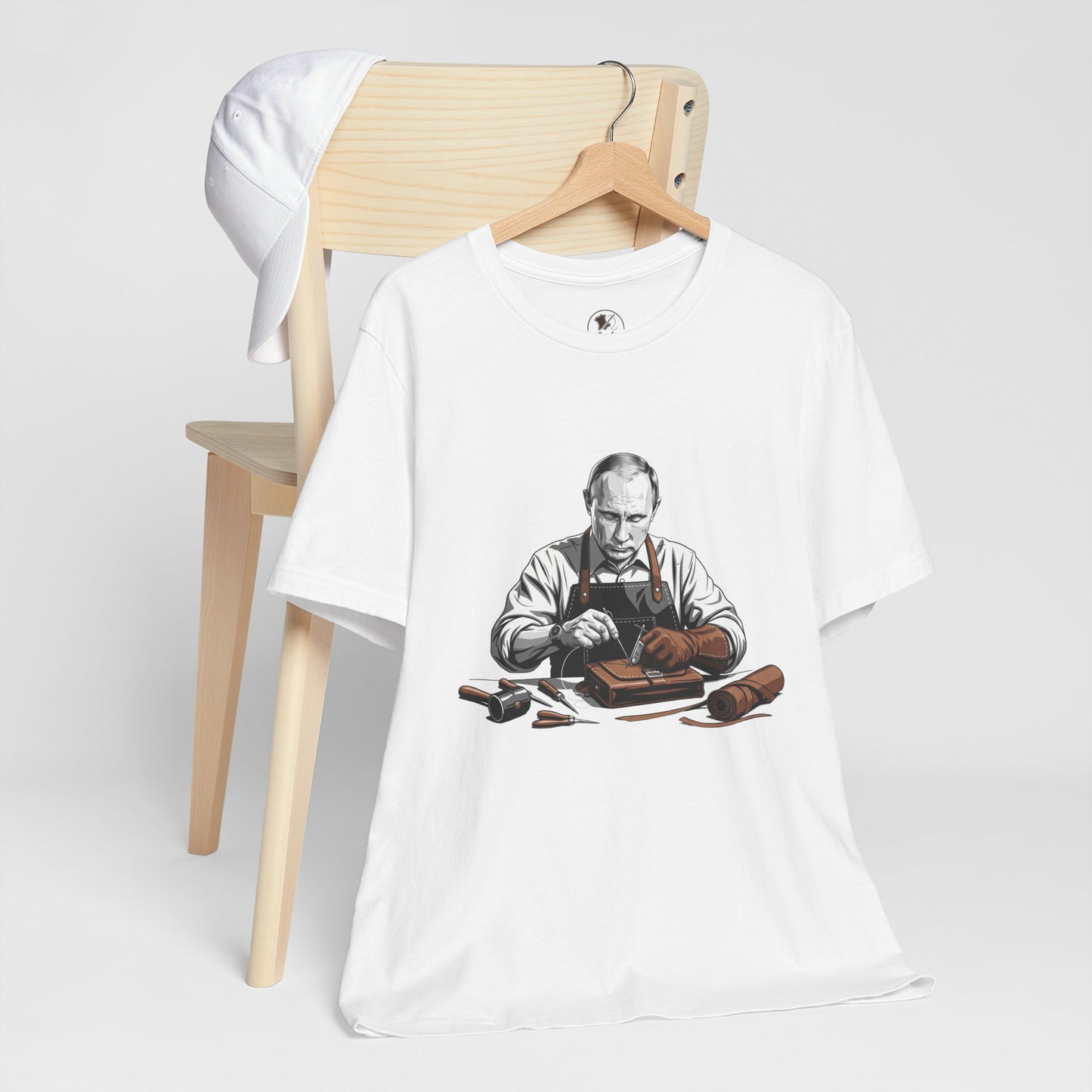 Craftsman Graphic Tee for Artisans, Perfect Birthday Gifts and Everyday Wear - ArtOm_farm™ LEATHER