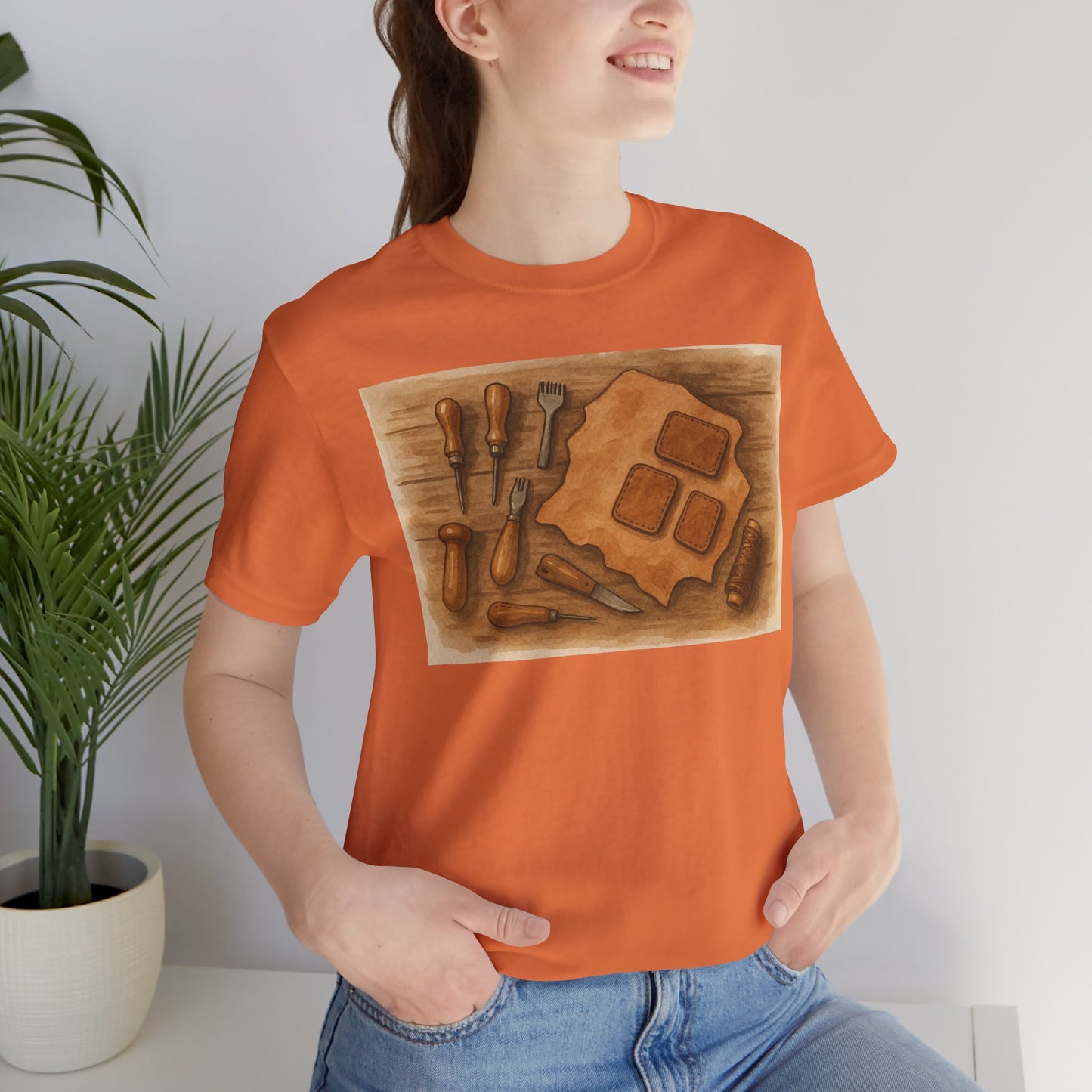 Craftsman Tools Tee - The Ideal Gift for Hobbyists and DIY Enthusiasts - ArtOm_farm™ LEATHER