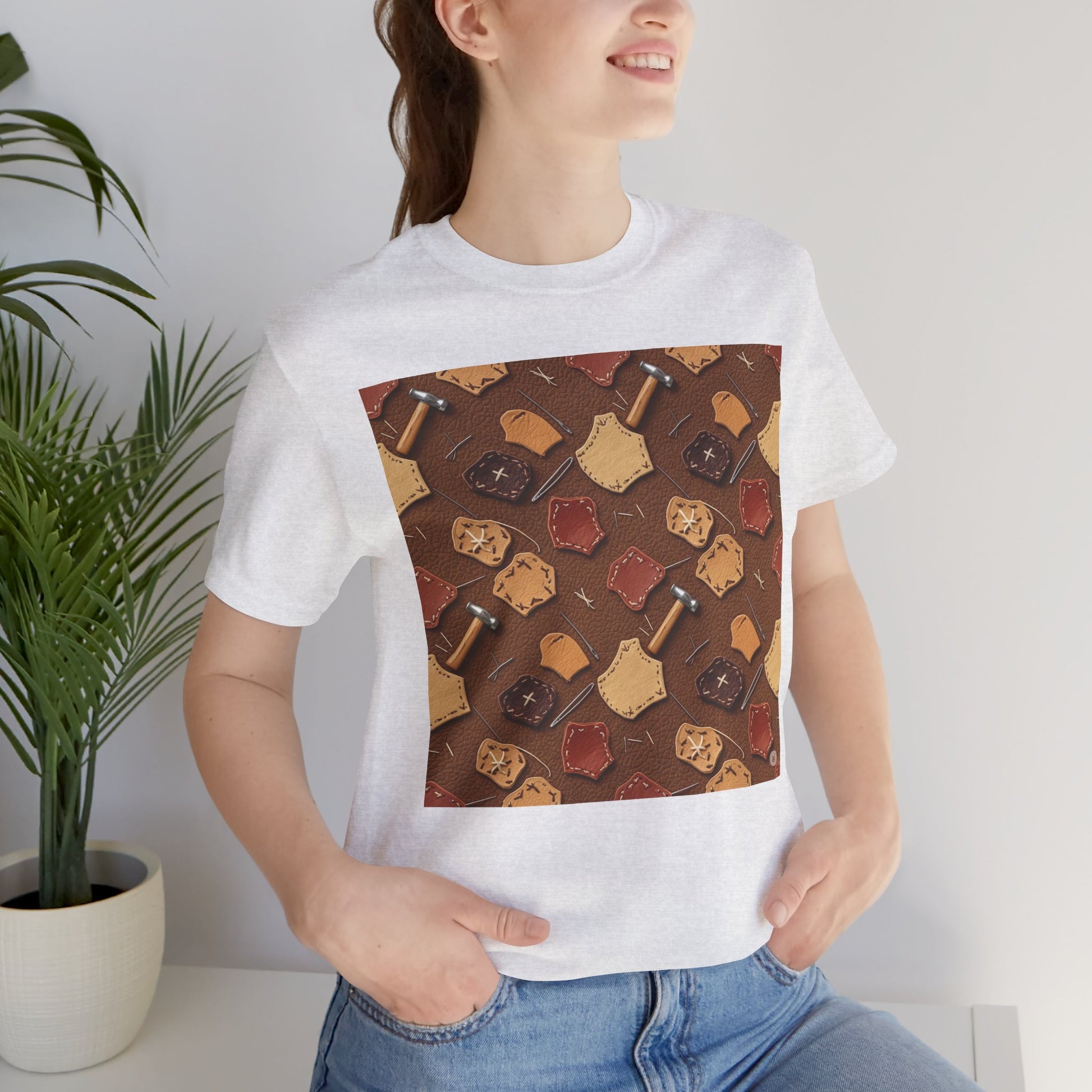 Gourmet Cookie Tee - Sweet Treat Shirt for Food Lovers, Perfect Gift for Baking Enthusiasts - ArtOm_farm™ LEATHER