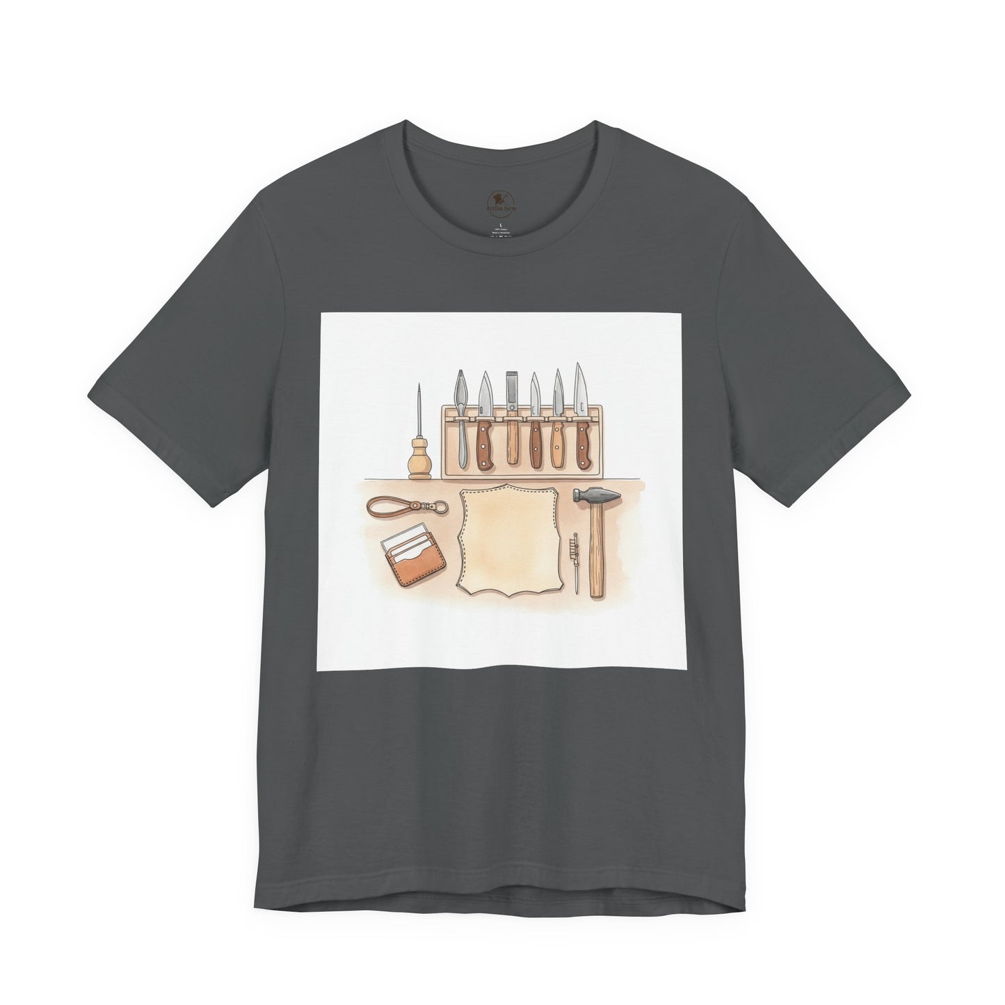 Craftsman Tools Shirt - Short Sleeve Tee for DIY Enthusiasts, Artisan Gift, Workshop Apparel, Perfect Father's Day Gift