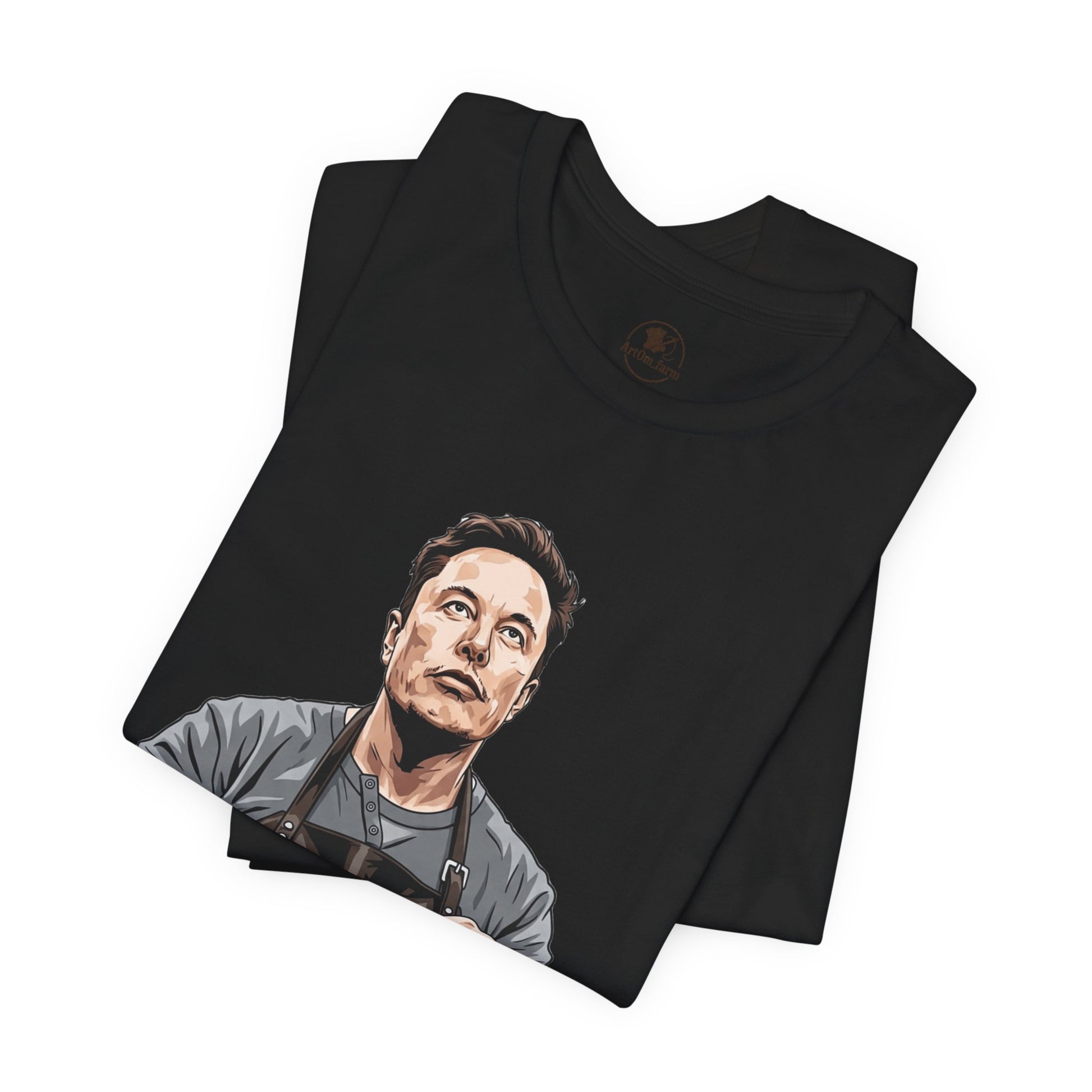 Creative Innovator Tee - Perfect Humor T-Shirt for Tech Enthusiasts and Engineers - ArtOm_farm™ LEATHER 