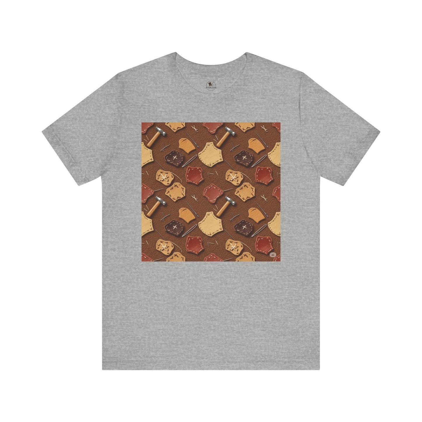 Gourmet Cookie Tee - Sweet Treat Shirt for Food Lovers, Perfect Gift for Baking Enthusiasts - ArtOm_farm™ LEATHER