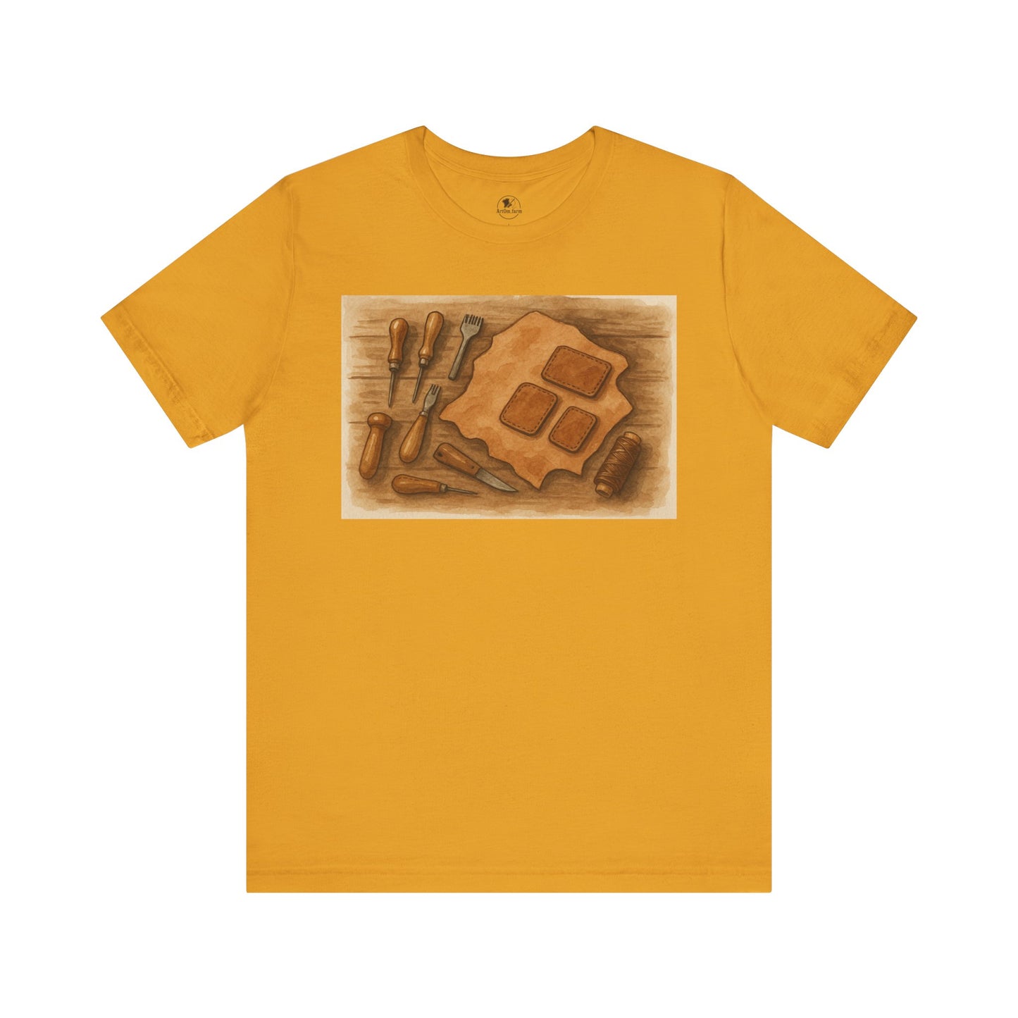 Craftsman Tools Tee - The Ideal Gift for Hobbyists and DIY Enthusiasts - ArtOm_farm™ LEATHER