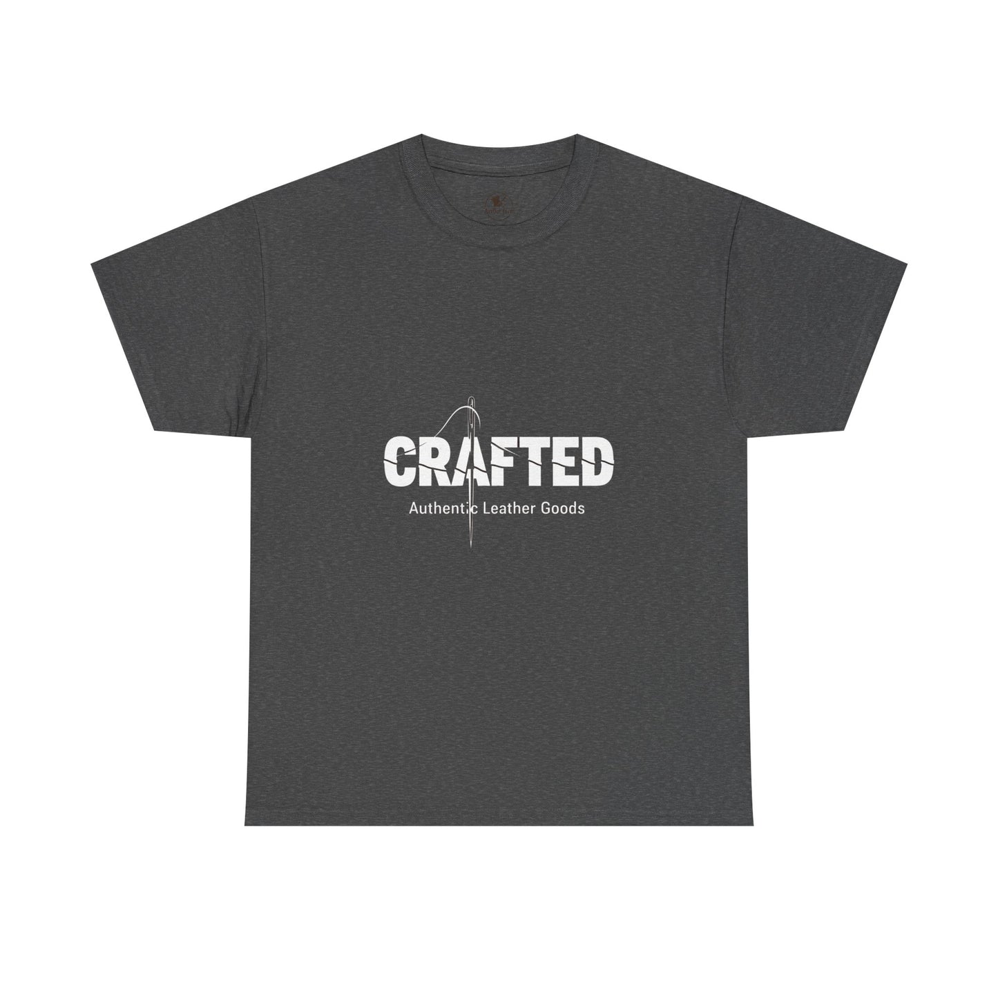 Crafted Leather Goods Tee - Artisan Unisex T-Shirt for Casual Everyday Wear, Unique Gift for Him, Perfect for Craft Lovers - ArtOm_farm™ LEATHER
