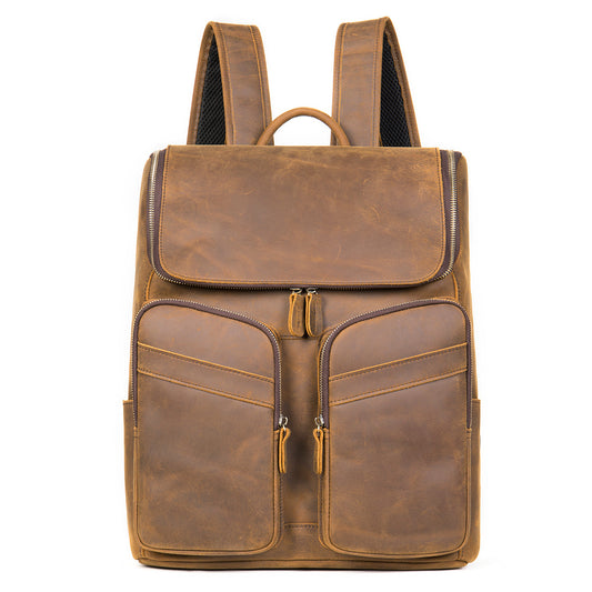 Vintage Leather Handbag for Timeless Style and Durability - ArtOm_farm™ LEATHER 