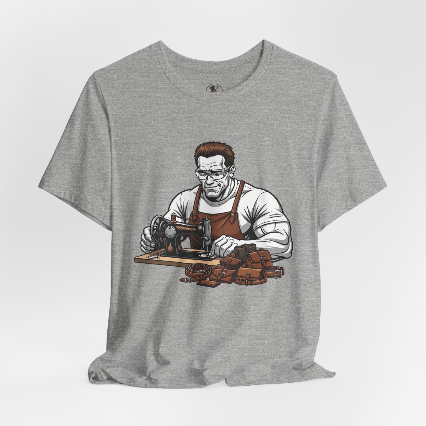 Crafty Masculine Tee - Unique Humor Shirt for Father's Day, Unisex Graphic Tee, Artisan Style Apparel
