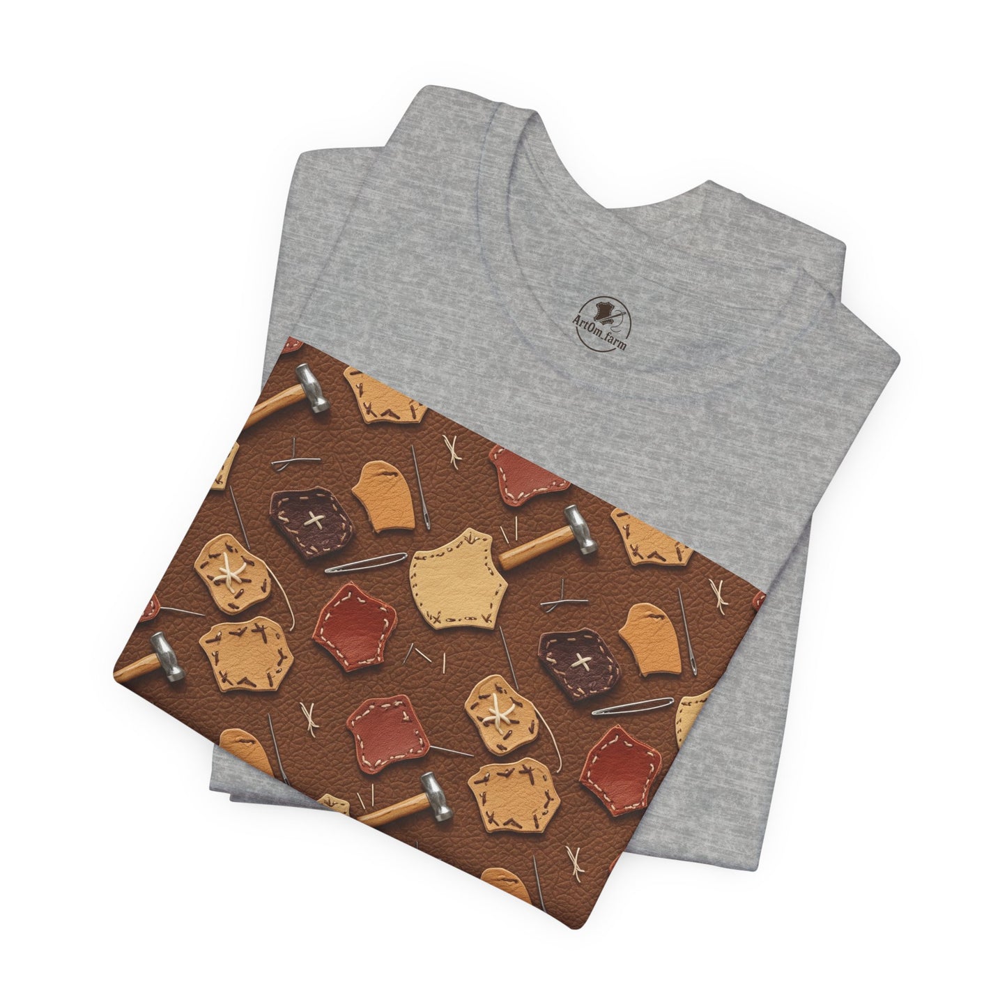 Gourmet Cookie Tee - Sweet Treat Shirt for Food Lovers, Perfect Gift for Baking Enthusiasts - ArtOm_farm™ LEATHER