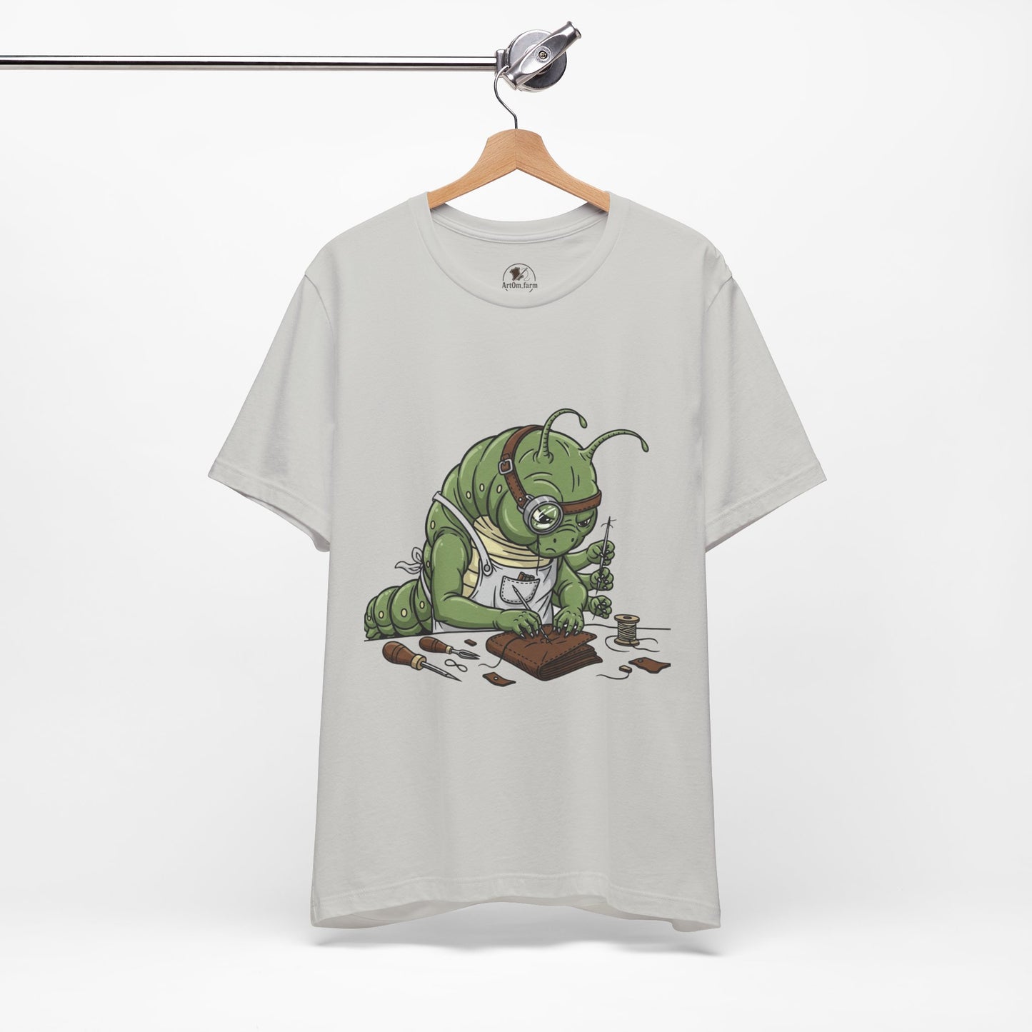 Cute Critter Crafting Tee - Fun Graphic Unisex T-Shirt for Creatives, Perfect Gift for Artsy Individuals - ArtOm_farm™ LEATHER 