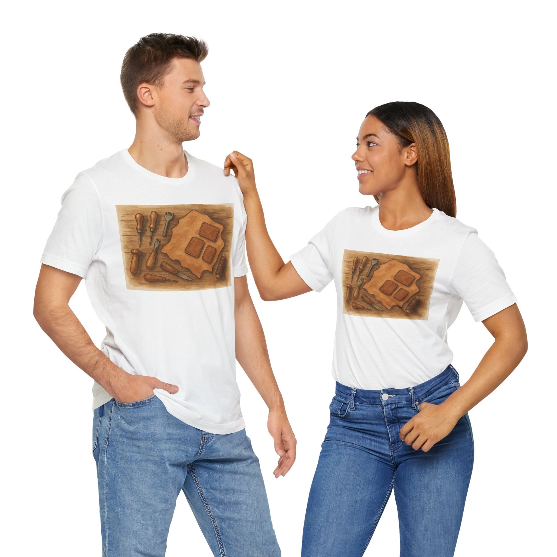 Craftsman Tools Tee - The Ideal Gift for Hobbyists and DIY Enthusiasts - ArtOm_farm™ LEATHER