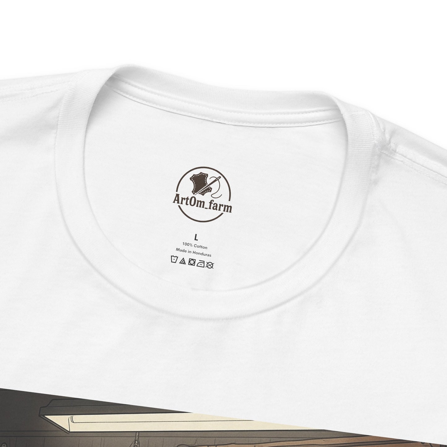 Leather Legend Graphic Tee - Artisan Vintage Style Shirt, Perfect Gift for Craftsmen and Father's Day - ArtOm_farm™ LEATHER