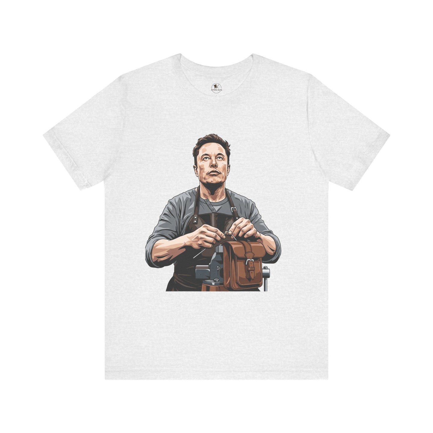 Creative Innovator Tee - Perfect Humor T-Shirt for Tech Enthusiasts and Engineers - ArtOm_farm™ LEATHER