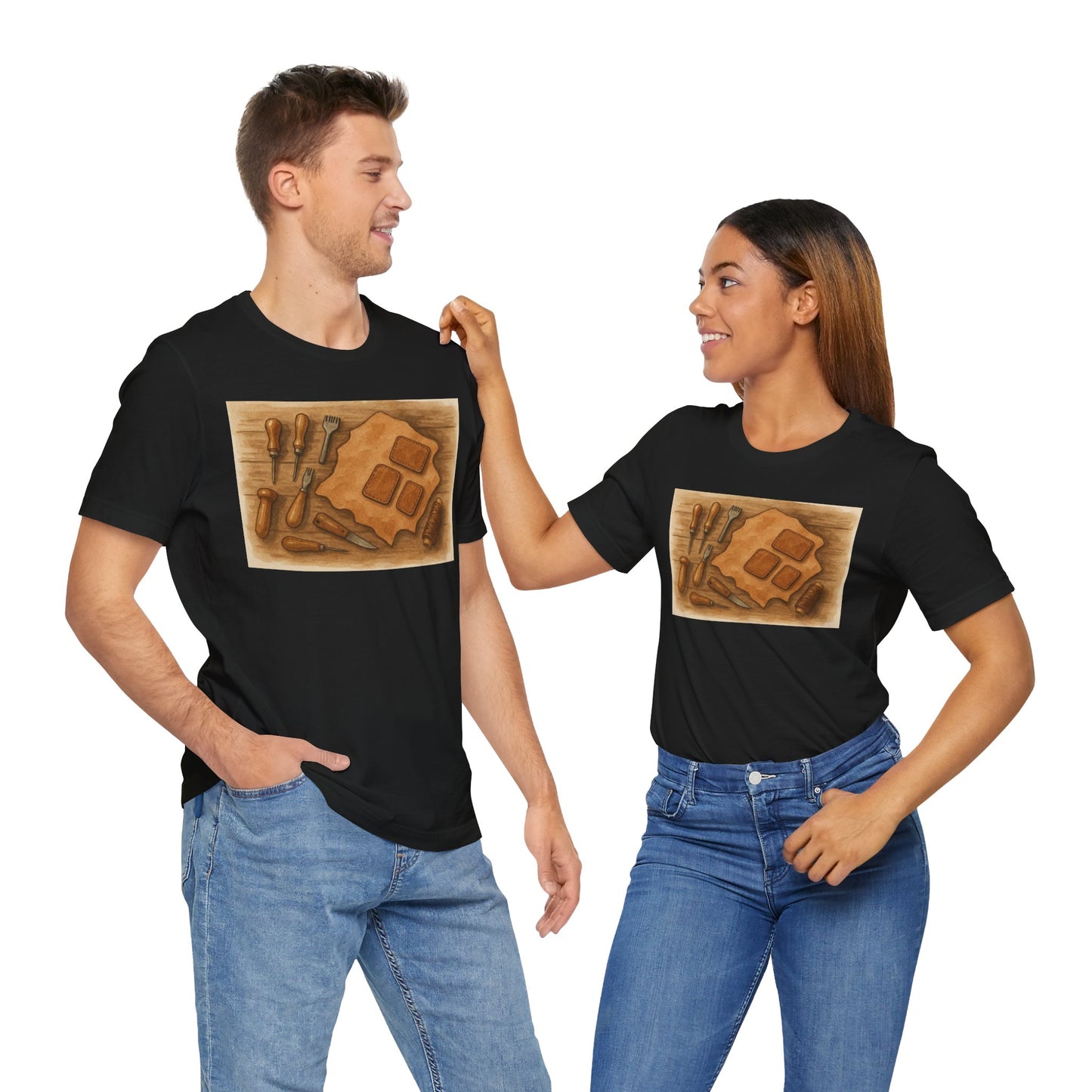 Craftsman Tools Tee - The Ideal Gift for Hobbyists and DIY Enthusiasts - ArtOm_farm™ LEATHER