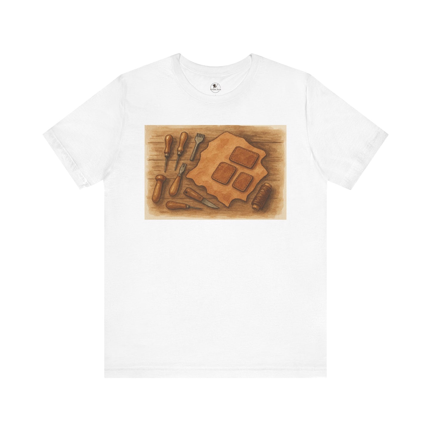 Craftsman Tools Tee - The Ideal Gift for Hobbyists and DIY Enthusiasts - ArtOm_farm™ LEATHER