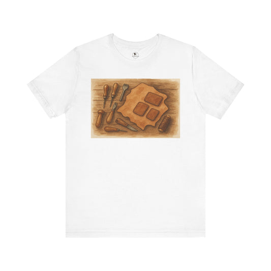 Craftsman Tools Tee - The Ideal Gift for Hobbyists and DIY Enthusiasts - ArtOm_farm™ LEATHER