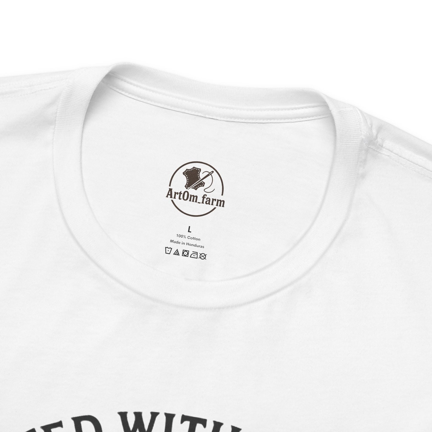Wise Owl Unisex Tee - Unique Animal Design, Eco-Friendly Apparel for Crafters and Style Enthusiasts - ArtOm_farm™ LEATHER