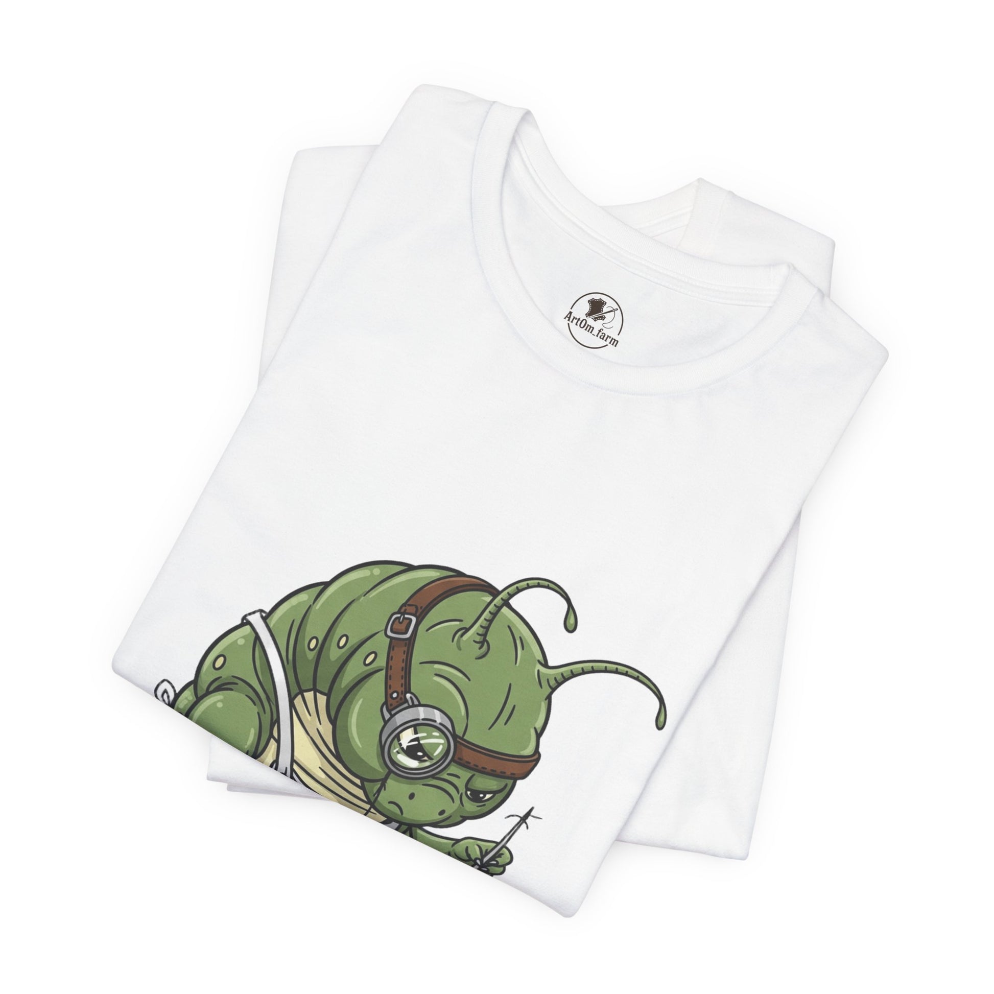Cute Critter Crafting Tee - Fun Graphic Unisex T-Shirt for Creatives, Perfect Gift for Artsy Individuals - ArtOm_farm™ LEATHER
