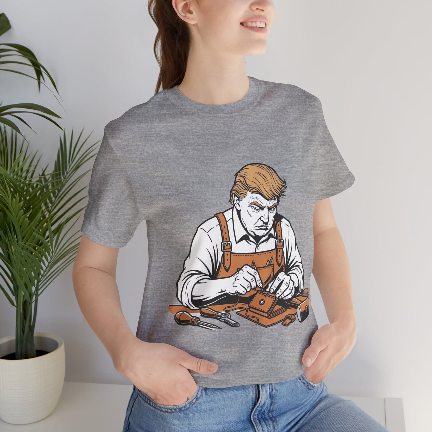 Craftsman Graphic Tee - Workshop T-Shirt for Hobbyists, Unisex Short Sleeve Father's Day Apparel, Artisan Merch