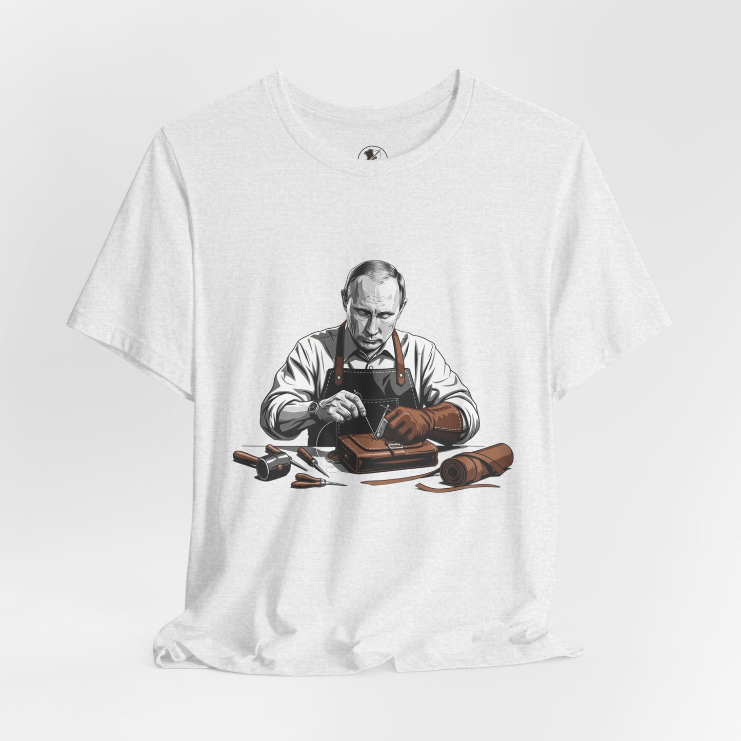 Craftsman Graphic Tee for Artisans, Perfect Birthday Gifts and Everyday Wear - ArtOm_farm™ LEATHER