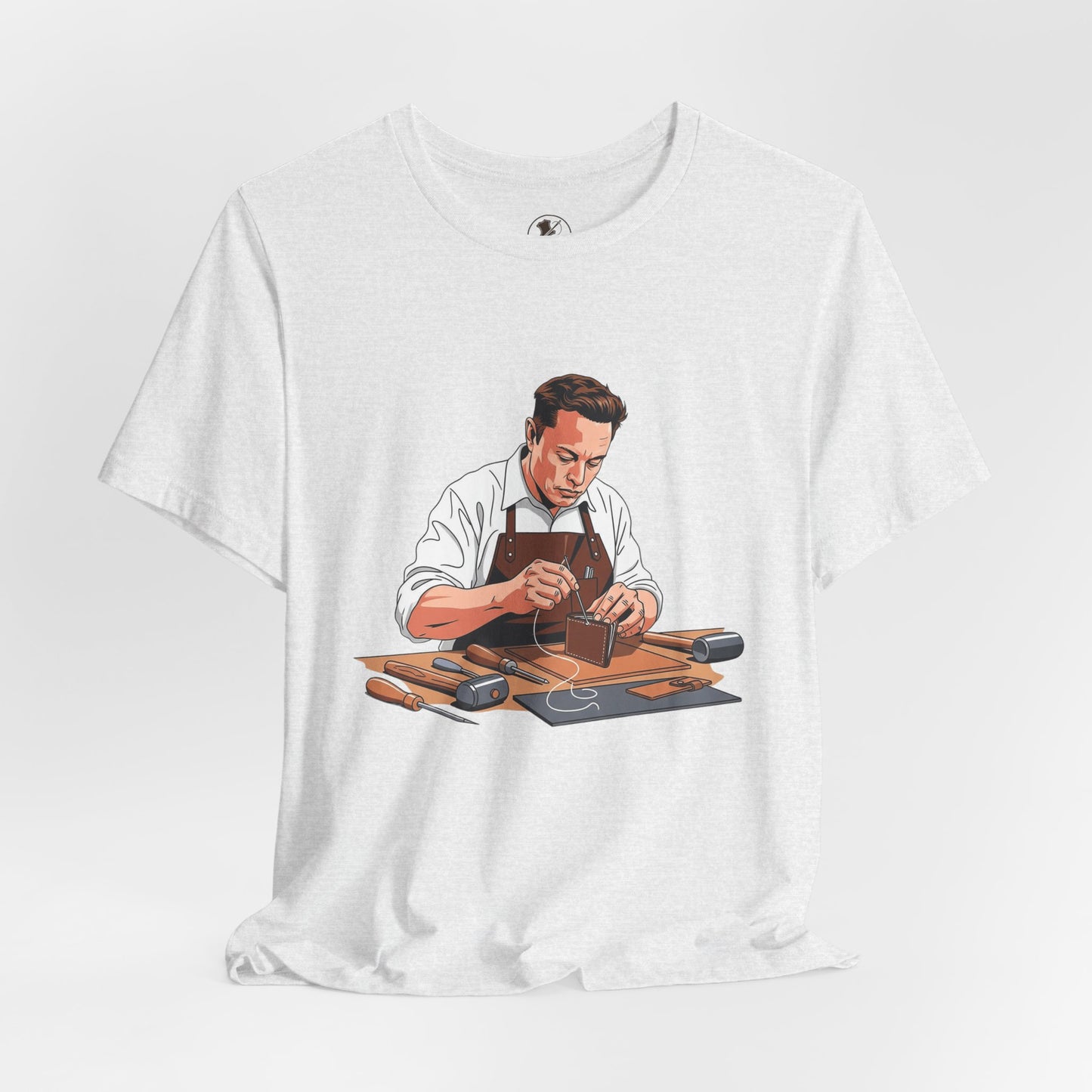 Craftsman Tee - Celebrate Artisanship with the Perfect Gift for Handyman and Father's Day, Ideal for Casual Everyday Wear - ArtOm_farm™ LEATHER 