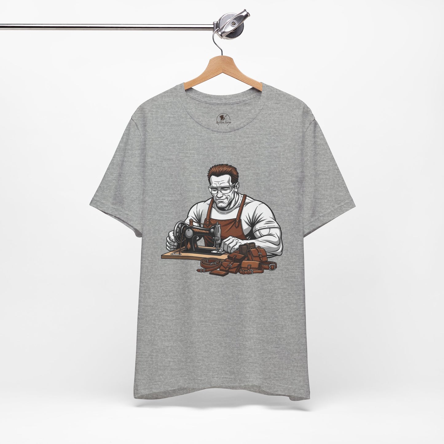 Crafty Masculine Tee - Unique Humor Shirt for Father's Day, Unisex Graphic Tee, Artisan Style Apparel