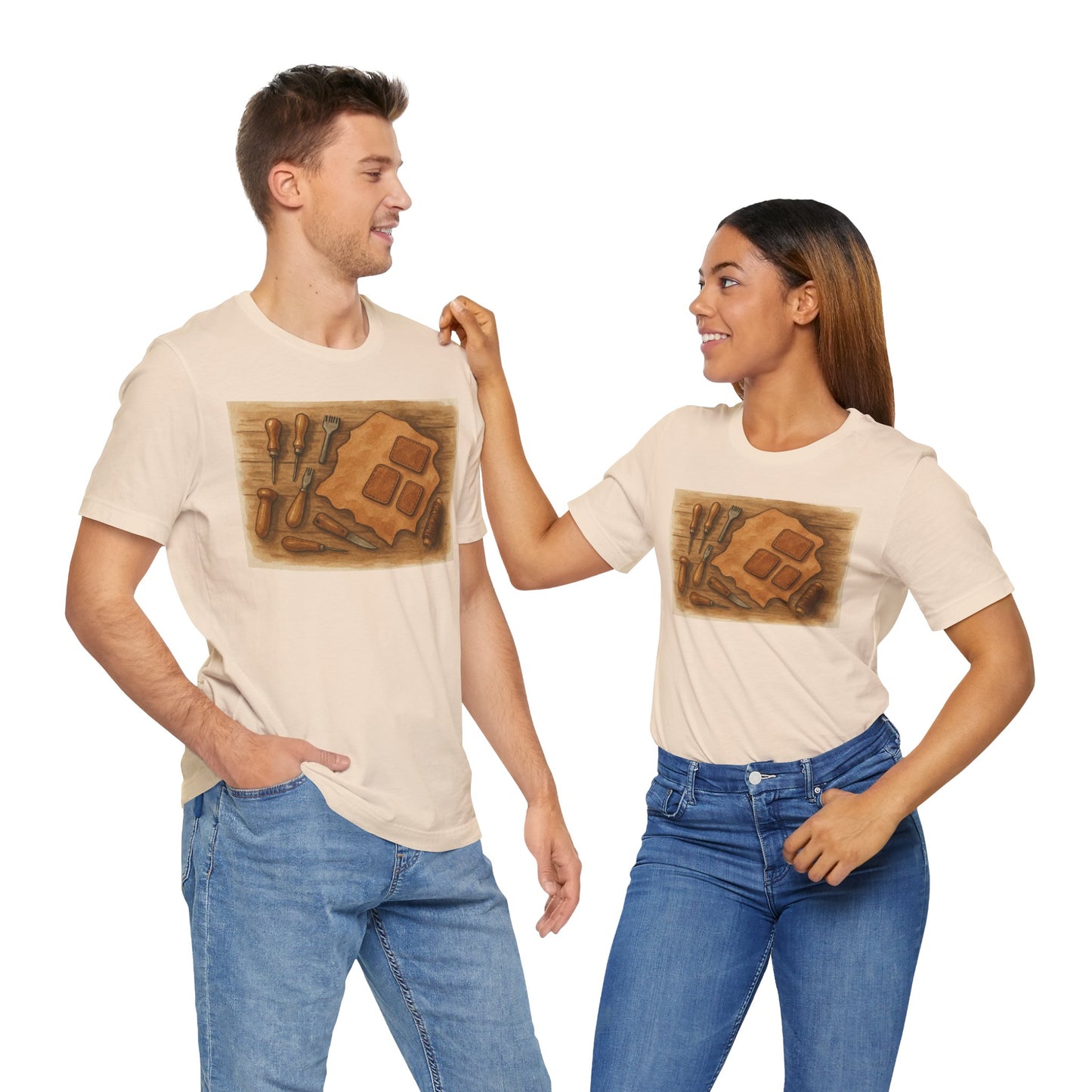Craftsman Tools Tee - The Ideal Gift for Hobbyists and DIY Enthusiasts - ArtOm_farm™ LEATHER