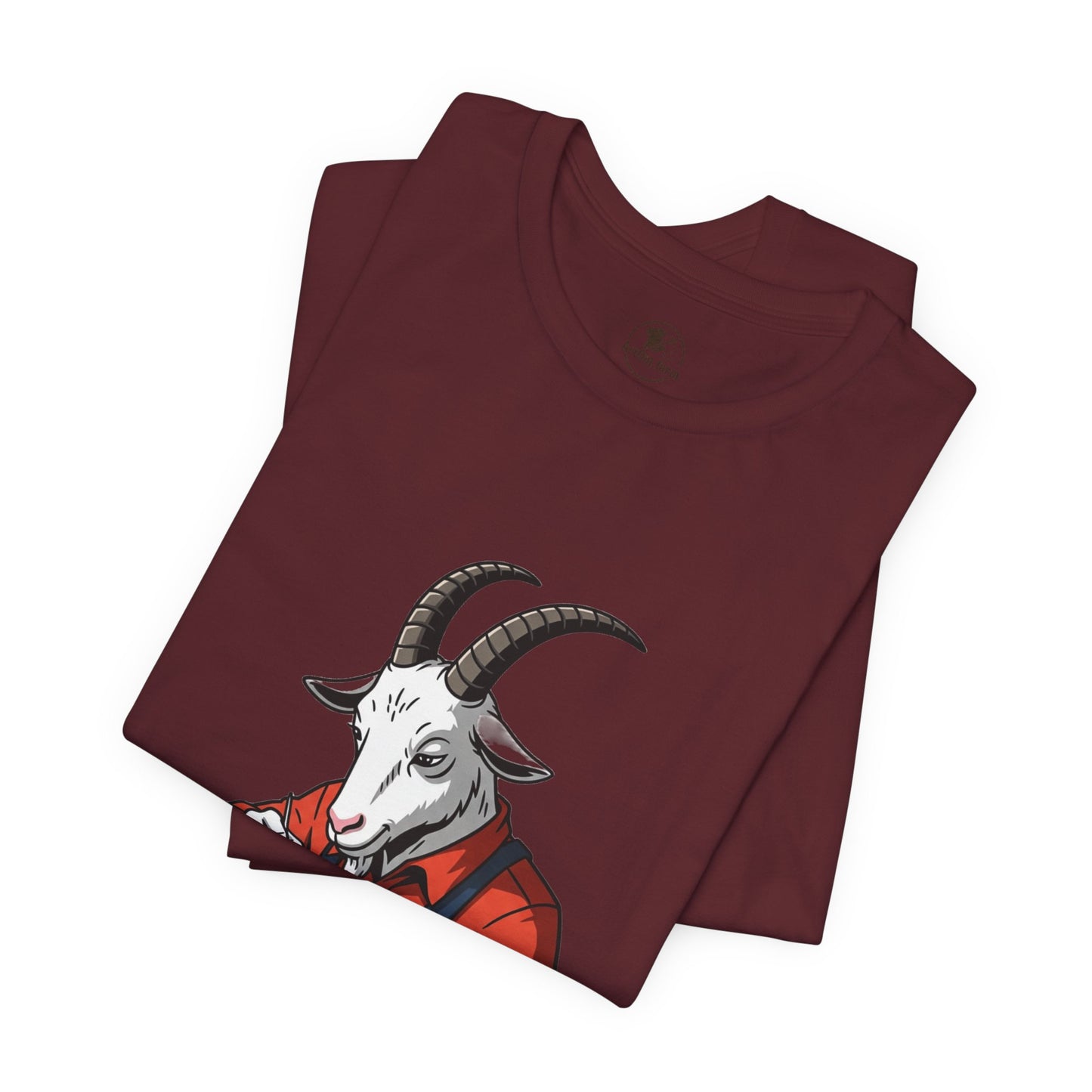 Creative Goat Tailor Tee - Funny Graphic Shirt for Crafters and Art Lovers, Unique Gift for Casual Wear