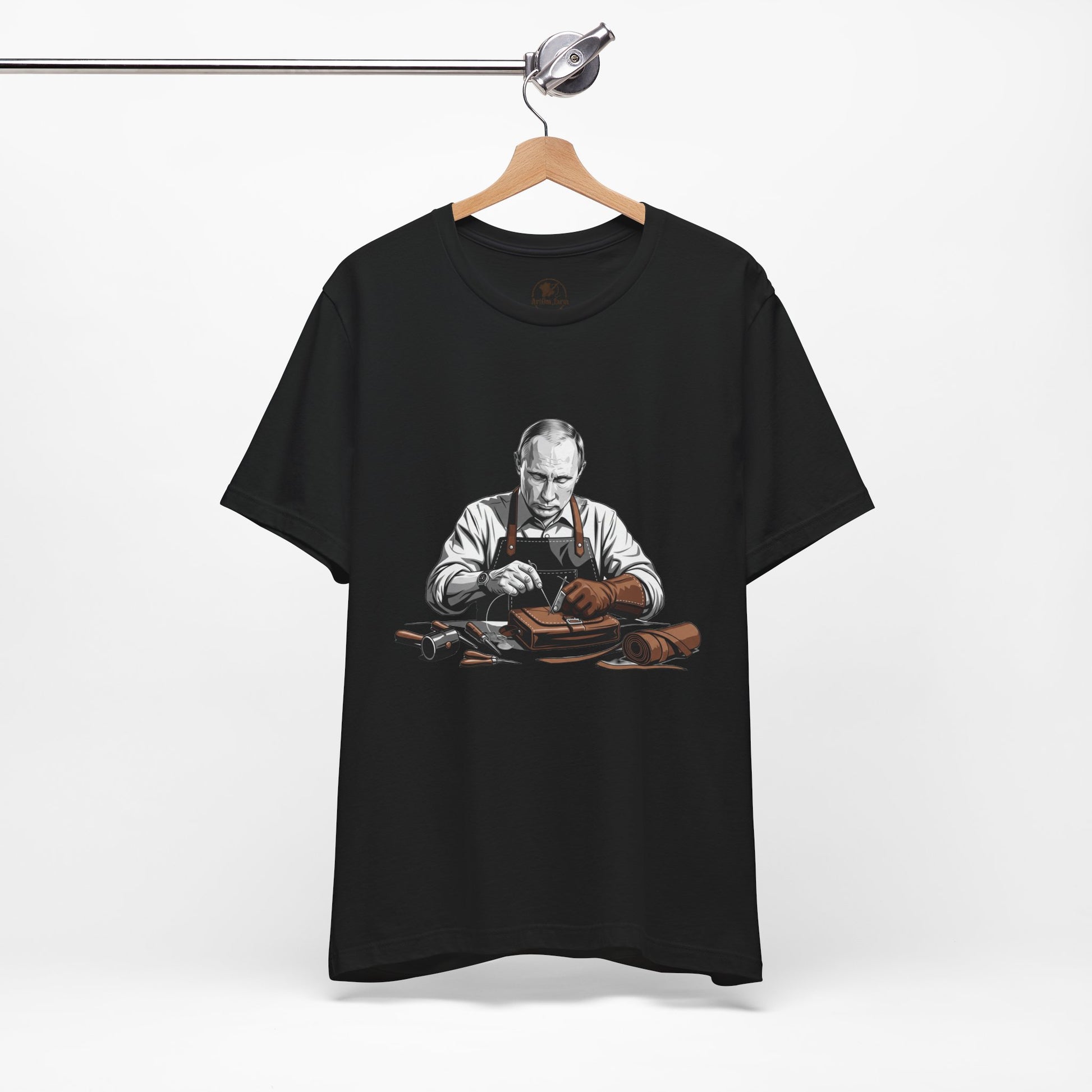 Craftsman Graphic Tee for Artisans, Perfect Birthday Gifts and Everyday Wear - ArtOm_farm™ LEATHER 