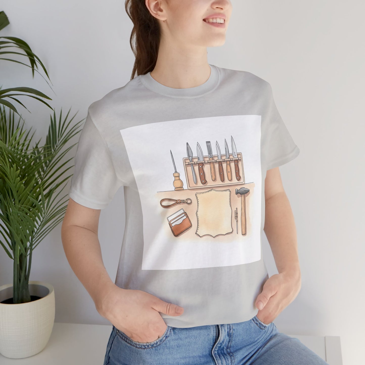 Craftsman Tools Shirt - Short Sleeve Tee for DIY Enthusiasts, Artisan Gift, Workshop Apparel, Perfect Father's Day Gift
