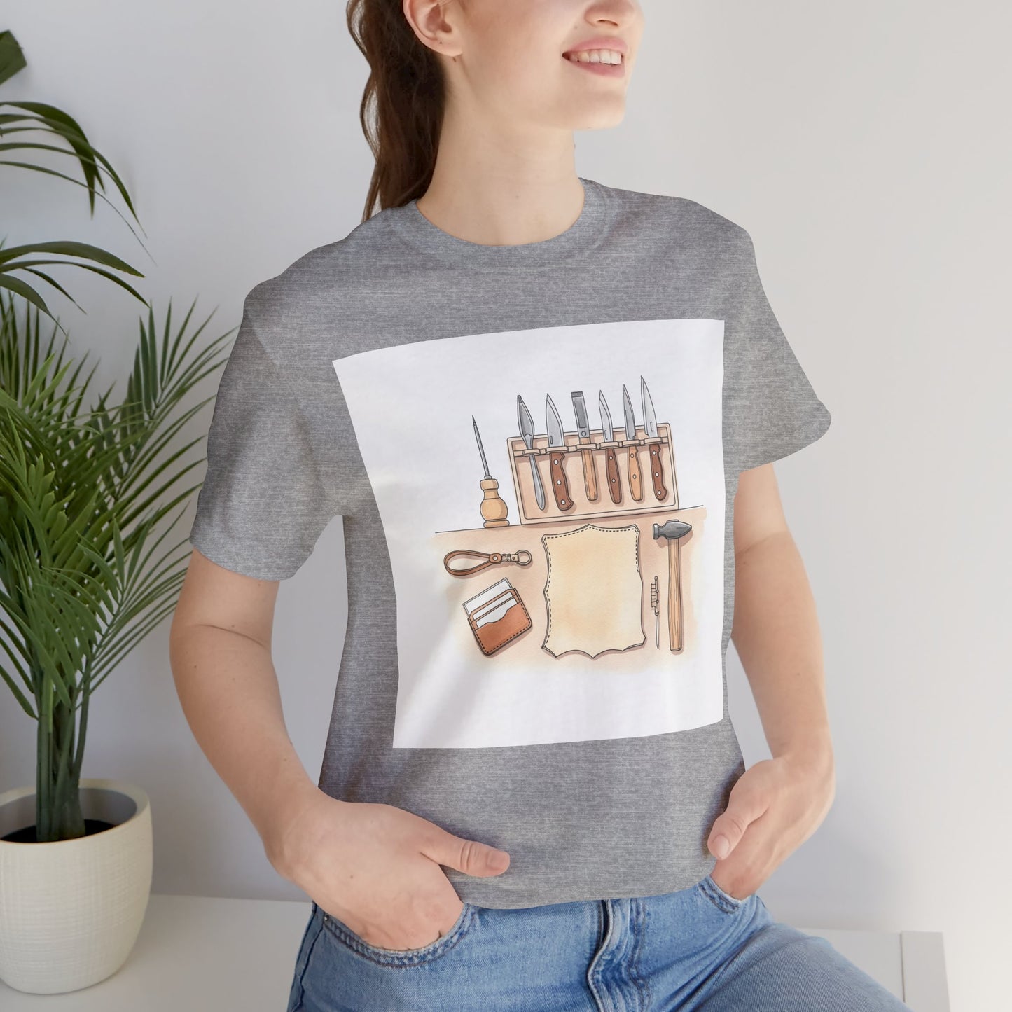 Craftsman Tools Shirt - Short Sleeve Tee for DIY Enthusiasts, Artisan Gift, Workshop Apparel, Perfect Father's Day Gift