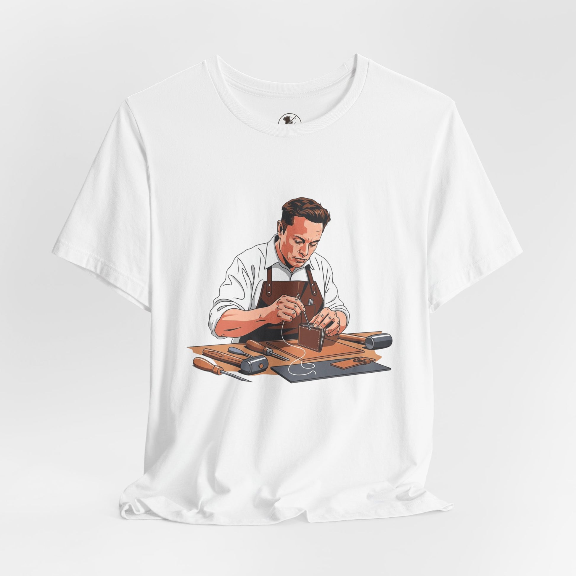 Craftsman Tee - Celebrate Artisanship with the Perfect Gift for Handyman and Father's Day, Ideal for Casual Everyday Wear - ArtOm_farm™ LEATHER