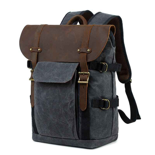 Waterproof Shoulder Bag - Durable Canvas Shoulder Tote for All Weather