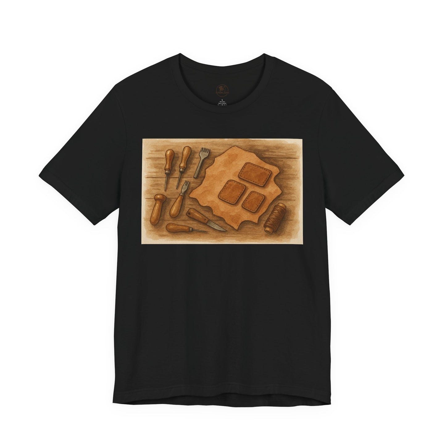 Craftsman Tools Tee - The Ideal Gift for Hobbyists and DIY Enthusiasts - ArtOm_farm™ LEATHER