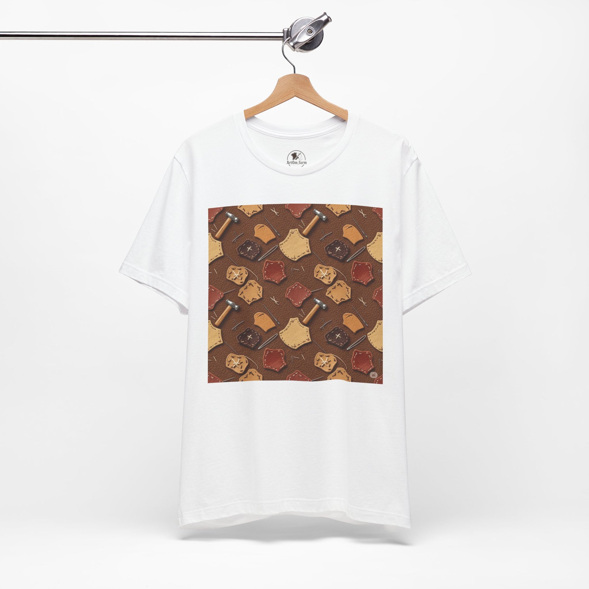 Gourmet Cookie Tee - Sweet Treat Shirt for Food Lovers, Perfect Gift for Baking Enthusiasts - ArtOm_farm™ LEATHER