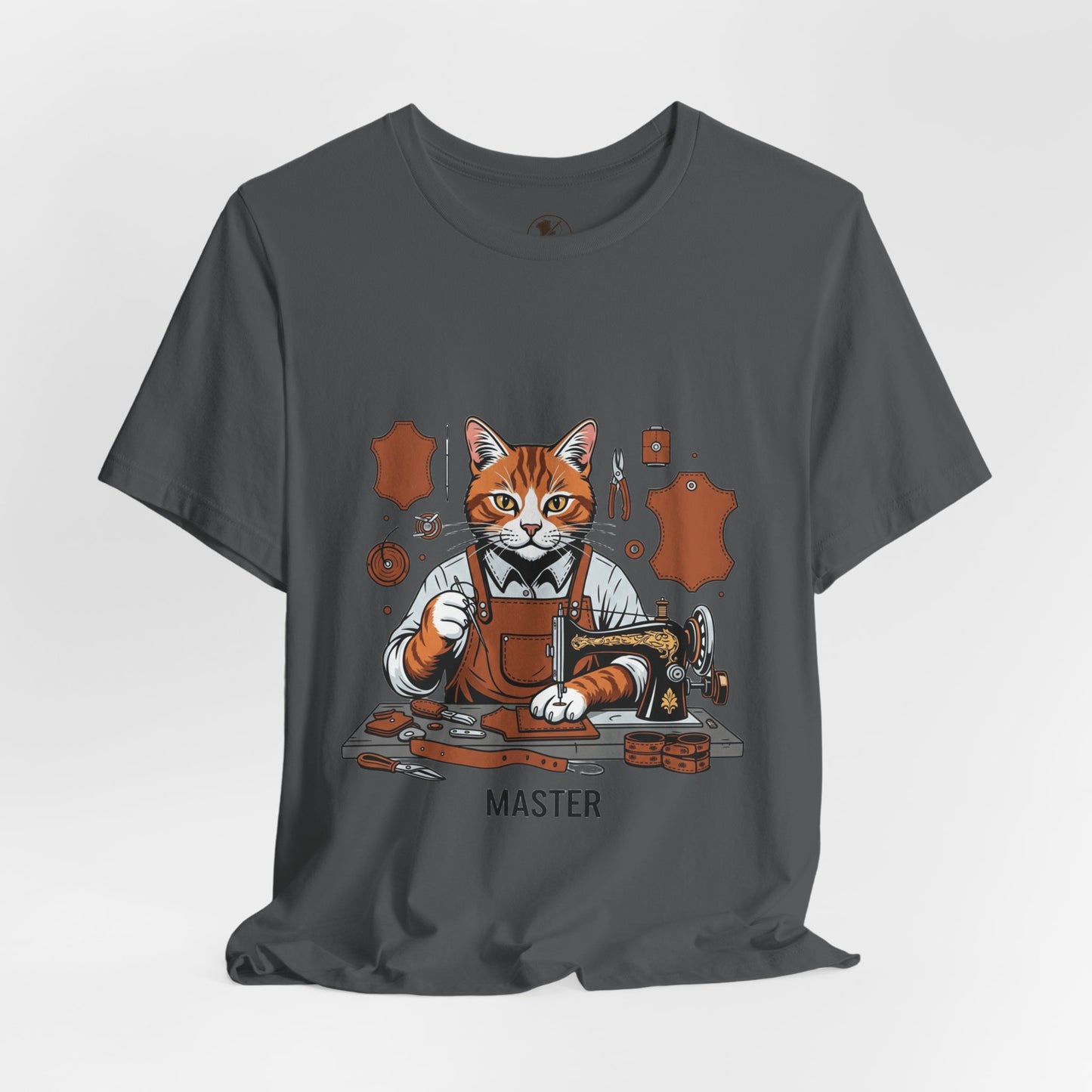 Crafty Cat Master Tee - Funny Cat Shirt for Unisex Pet Lovers, Unique Cat Apparel Gift for Cat Owners