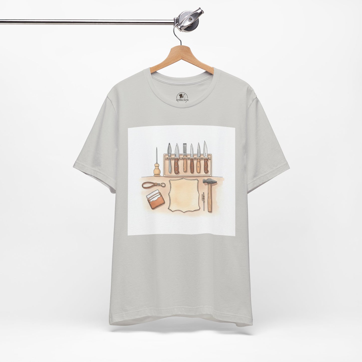 Craftsman Tools Shirt - Short Sleeve Tee for DIY Enthusiasts, Artisan Gift, Workshop Apparel, Perfect Father's Day Gift