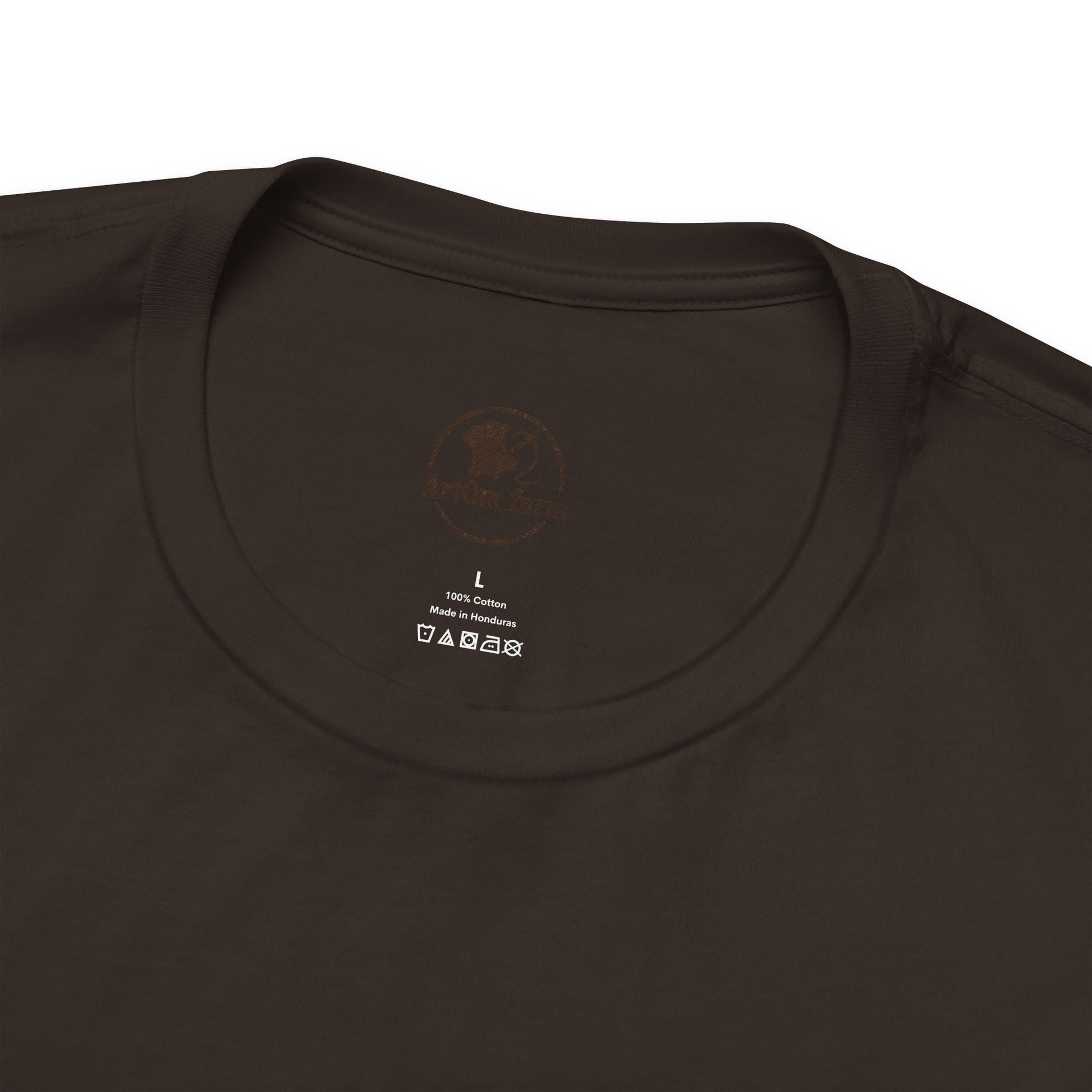Creative Goat Tailor Tee - Funny Graphic Shirt for Crafters and Art Lovers, Unique Gift for Casual Wear - ArtOm_farm™ LEATHER 