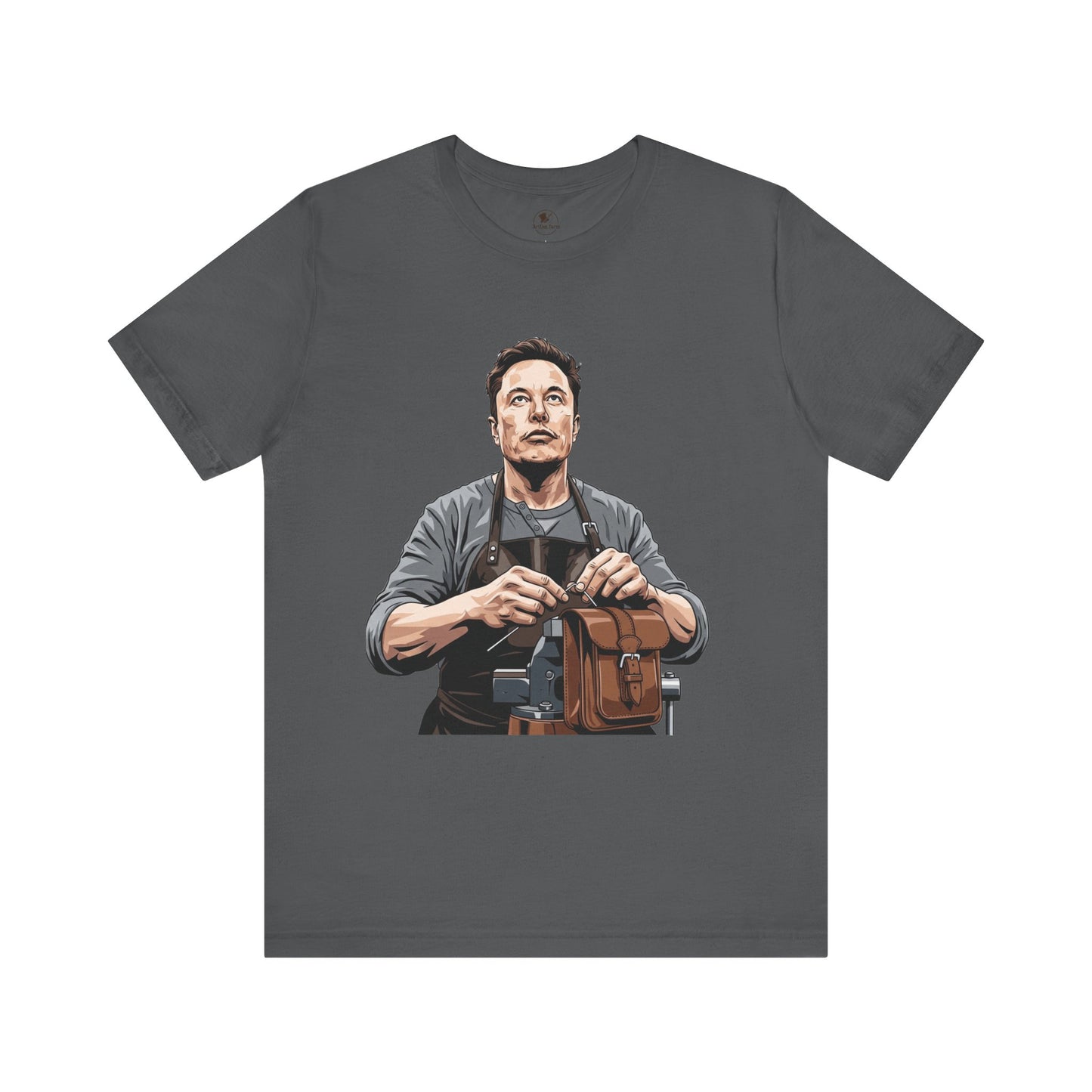 Creative Innovator Tee - Perfect Humor T-Shirt for Tech Enthusiasts and Engineers - ArtOm_farm™ LEATHER