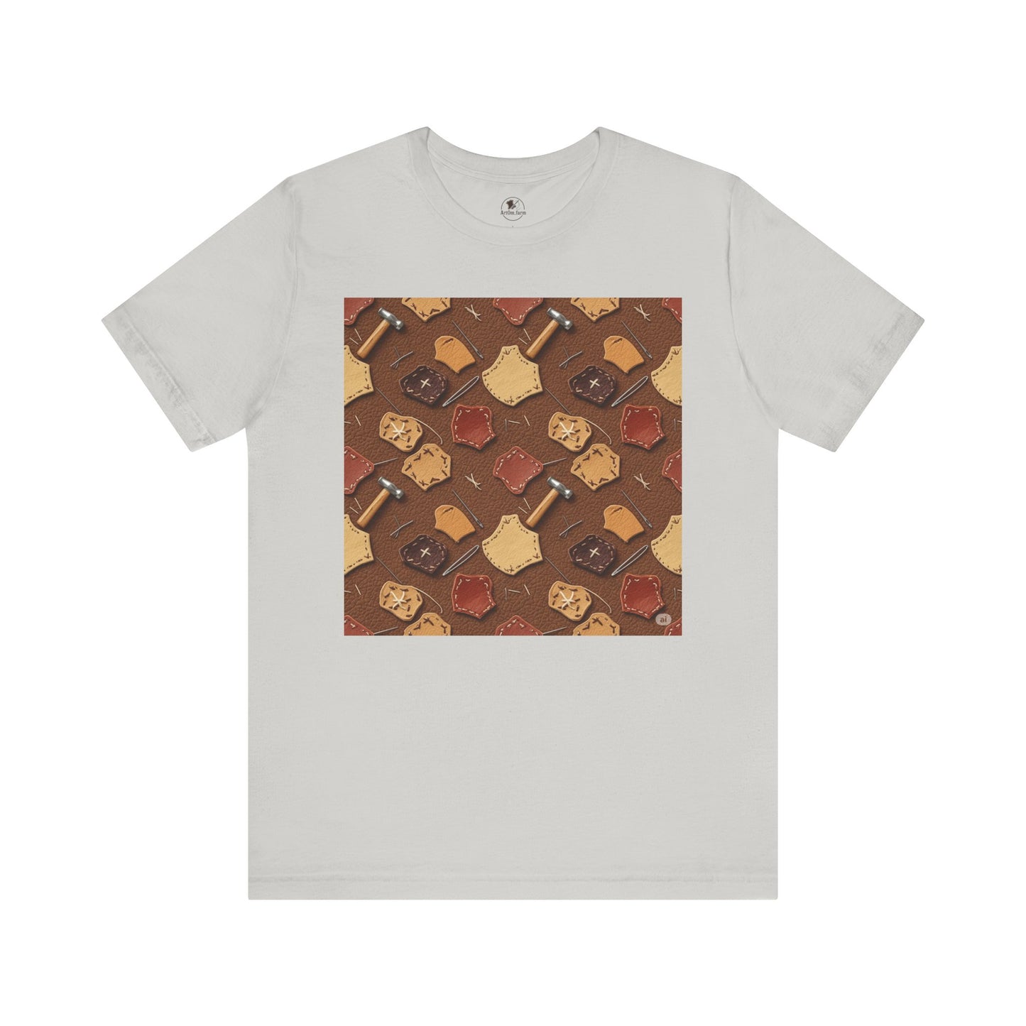 Gourmet Cookie Tee - Sweet Treat Shirt for Food Lovers, Perfect Gift for Baking Enthusiasts - ArtOm_farm™ LEATHER