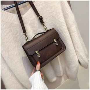 Women's Japanese Style Bag - Chic Crazy Horse Design for Functionality - ArtOm_farm™ LEATHER