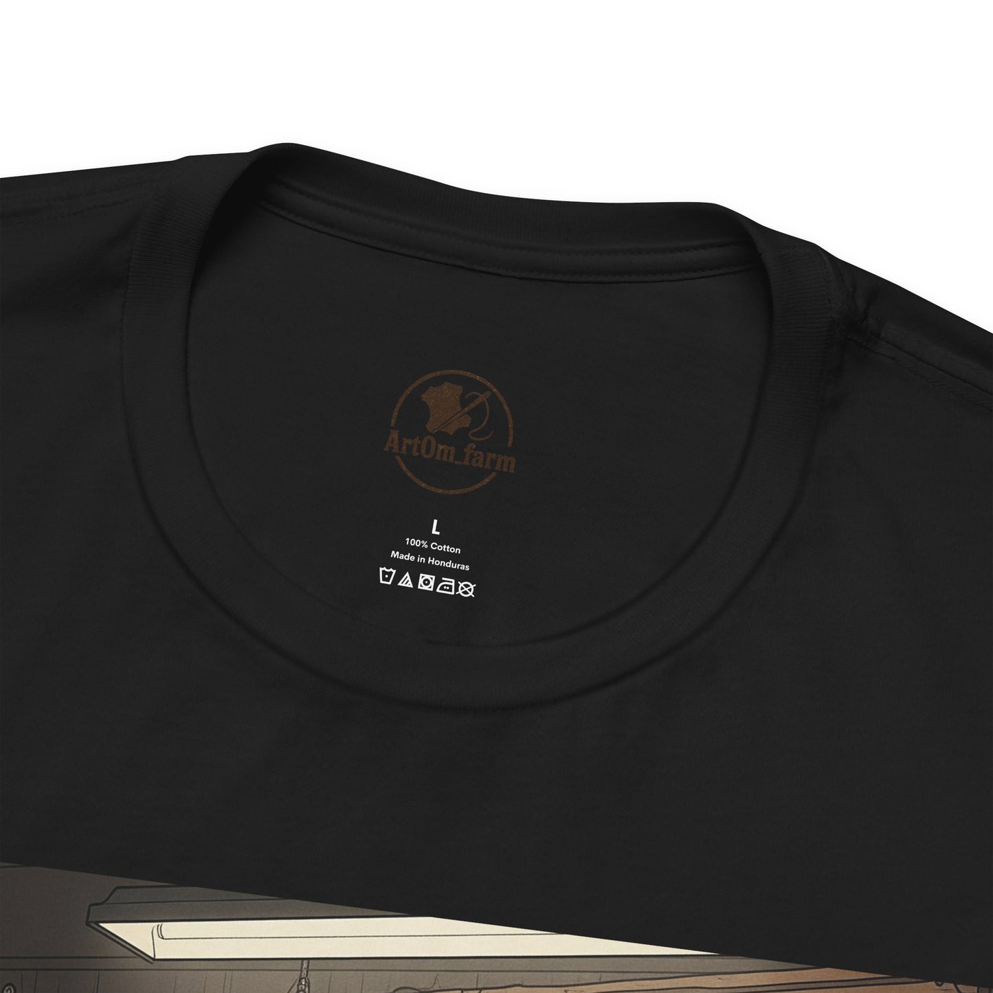 Leather Legend Graphic Tee - Artisan Vintage Style Shirt, Perfect Gift for Craftsmen and Father's Day - ArtOm_farm™ LEATHER 