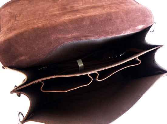 Vintage Leather Duffle Bag - Your Stylish Crazy Horse Leather Travel Companion - ArtOm_farm™ LEATHER