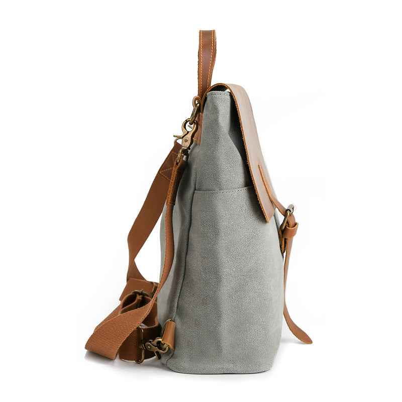 Retro Crazy Horse Leather Backpack for Timeless Style and Durability - ArtOm_farm™ LEATHER
