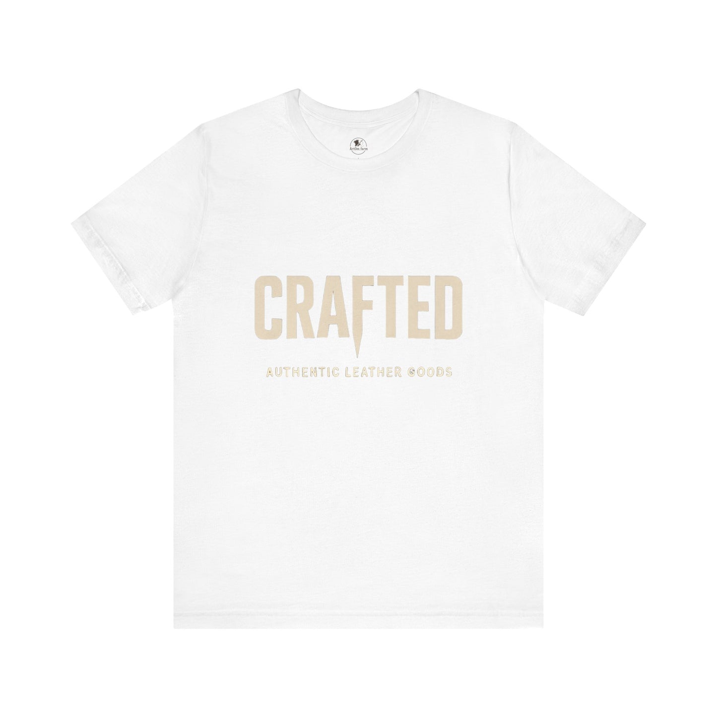 Crafted Leather Goods Tee - Unisex Casual Shirt, Vintage Style Cozy Everyday Wear, Perfect Gift for Him - ArtOm_farm™ LEATHER