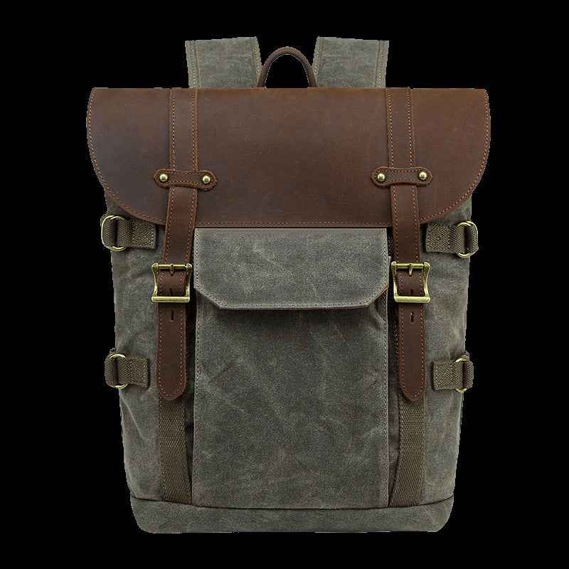 Waterproof Shoulder Bag - Durable Canvas Shoulder Tote for All Weather