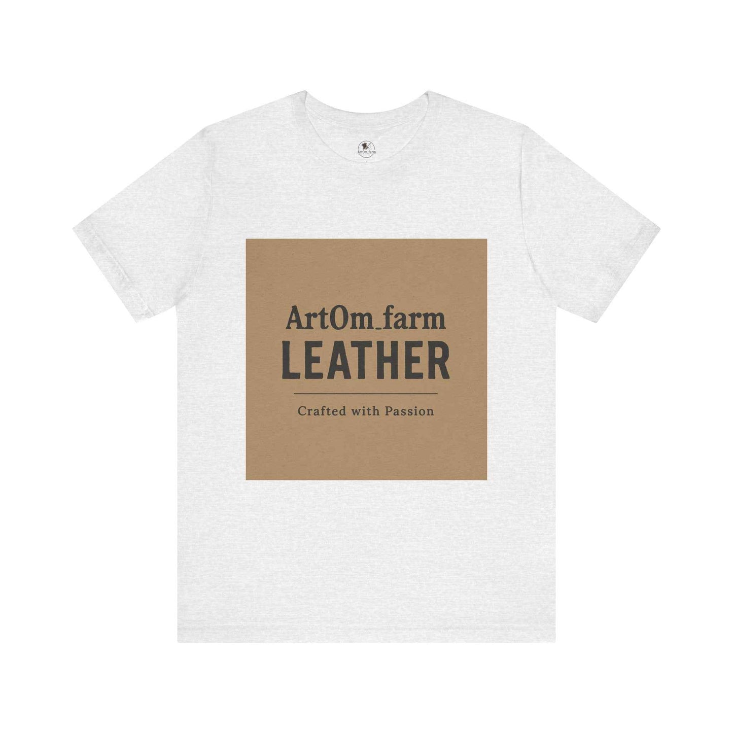LEATHER Craft T-Shirt - Unisex Jersey Short Sleeve Artisan Tee for Crafters, Perfect Casual Outfit Gift