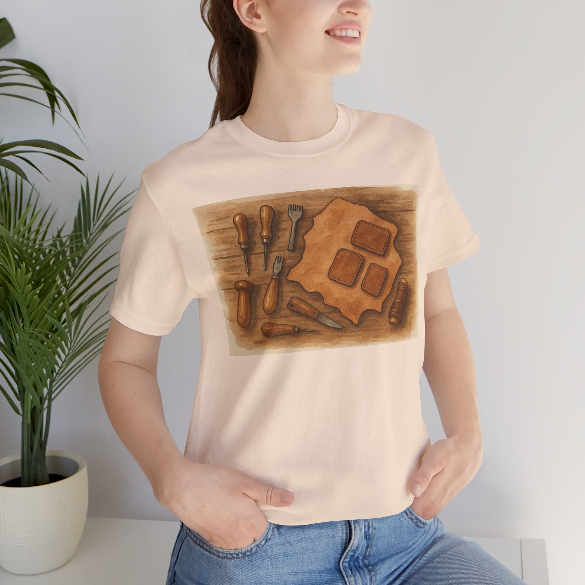 Craftsman Tools Tee - The Ideal Gift for Hobbyists and DIY Enthusiasts - ArtOm_farm™ LEATHER