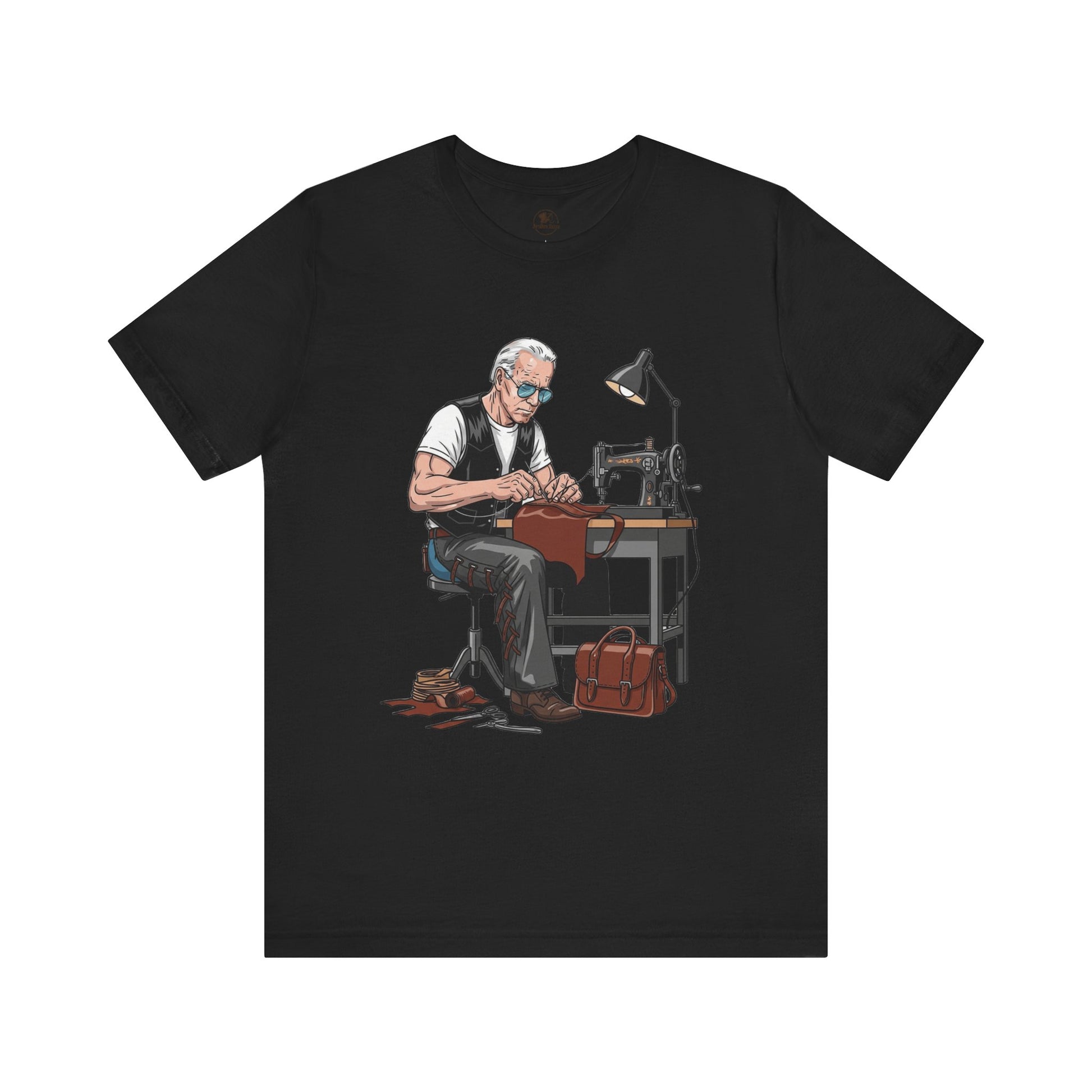 Craftsman Tee for Makers - Perfect Father's Day Gift for Sewing Enthusiasts and Artisan Apparel - ArtOm_farm™ LEATHER