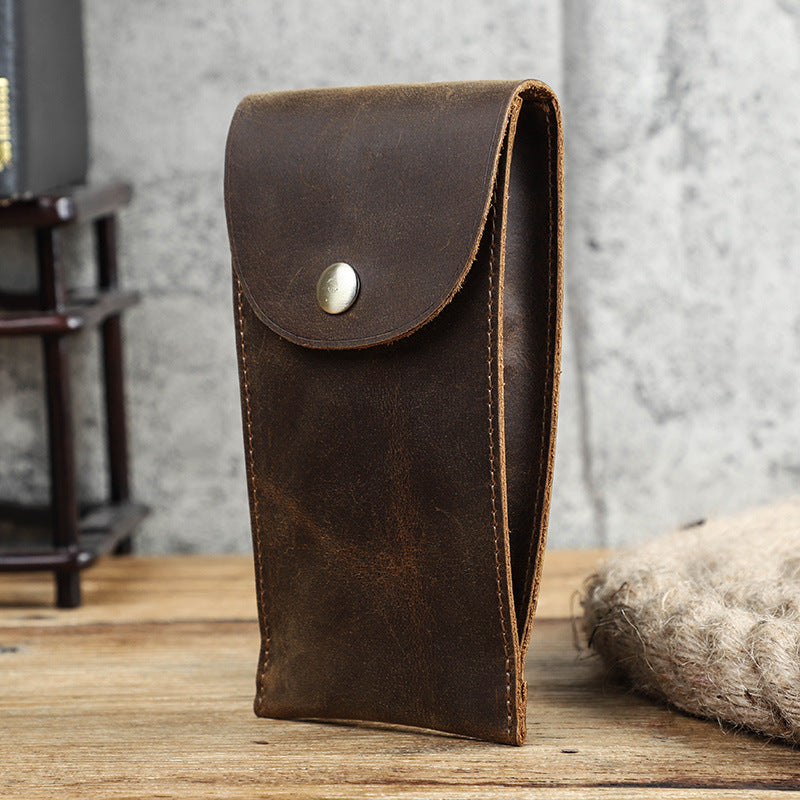 Applicable Apple Watch Leather Cover - Crazy Horse Leather Watch Protector - ArtOm_farm™ LEATHER