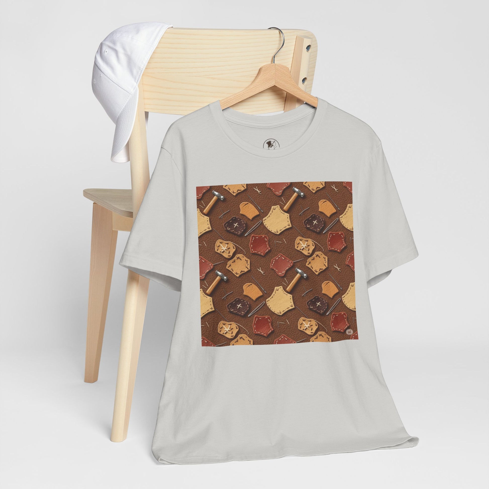 Gourmet Cookie Tee - Sweet Treat Shirt for Food Lovers, Perfect Gift for Baking Enthusiasts - ArtOm_farm™ LEATHER