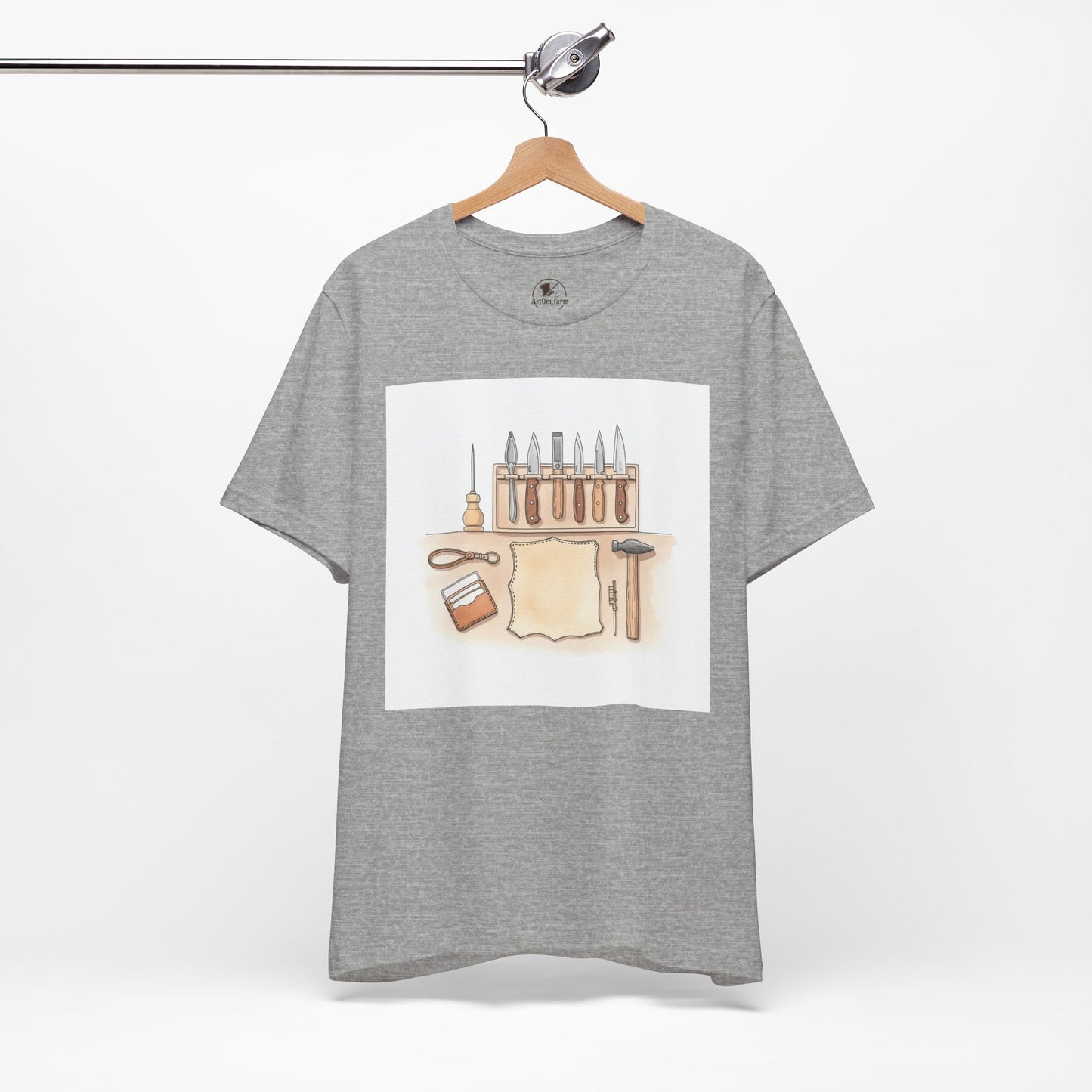 Craftsman Tools Shirt - Short Sleeve Tee for DIY Enthusiasts, Artisan Gift, Workshop Apparel, Perfect Father's Day Gift